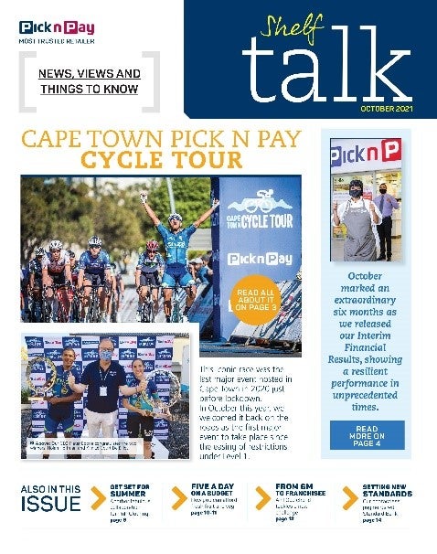 Pick n Pay Shelf Talk Magazine